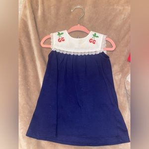 Gucci Cherry embroidered dress